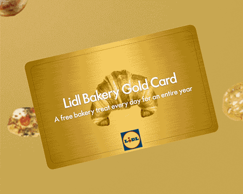 Lidl Bakery Gold Card